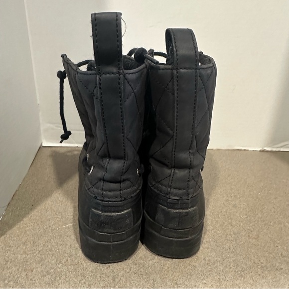 Sperry Women’s 6.5 Top-Sider Black Gosling Waterproof Quilted Duck Boots - Picture 8 of 10